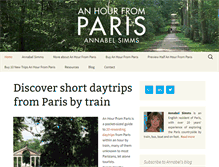 Tablet Screenshot of annabelsimms.com